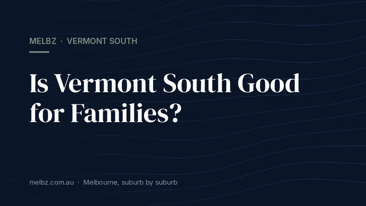 Title card: Is Vermont South Good for Families?
