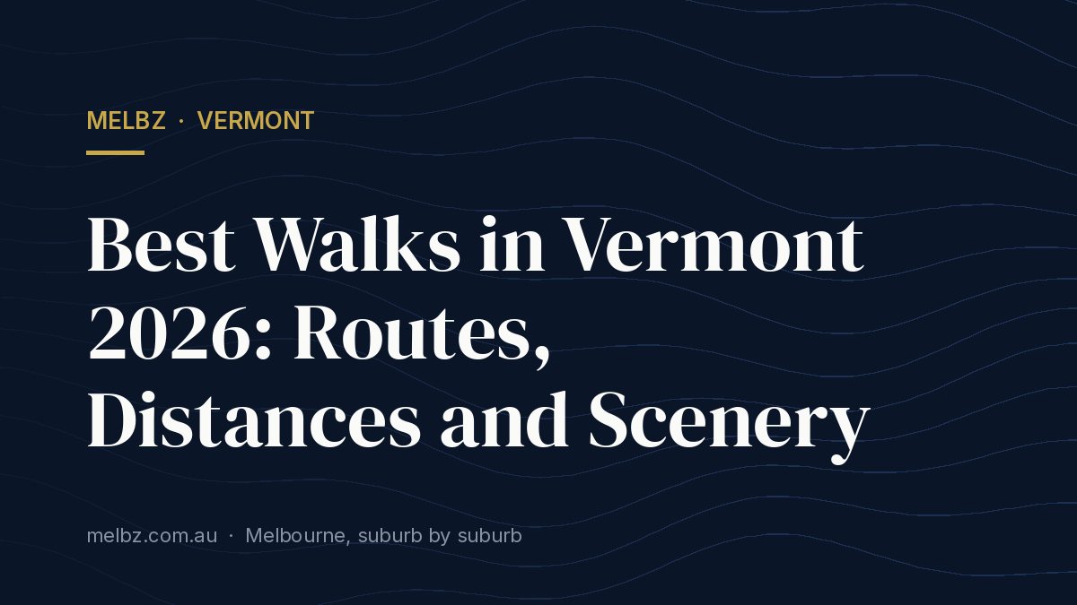 Title card: Best Walks in Vermont 2026: Routes, Distances and Scenery