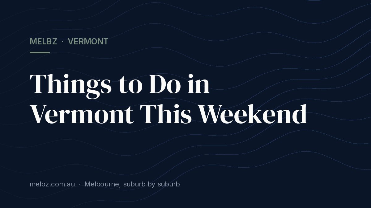 Title card: Things to Do in Vermont This Weekend