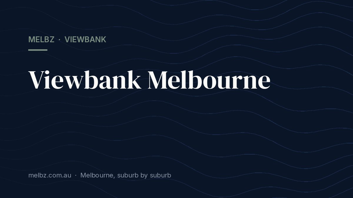Title card: Viewbank Melbourne