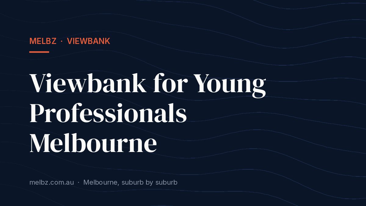 Title card: Viewbank for Young Professionals Melbourne