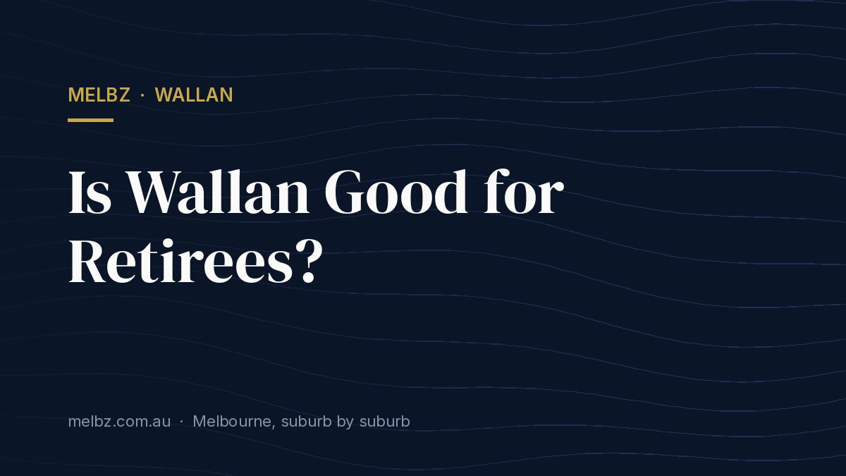 Title card: Is Wallan Good for Retirees?