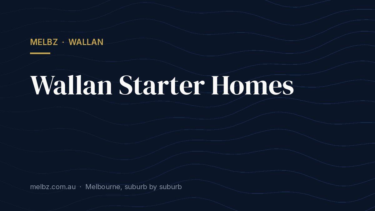 Title card: Wallan Starter Homes