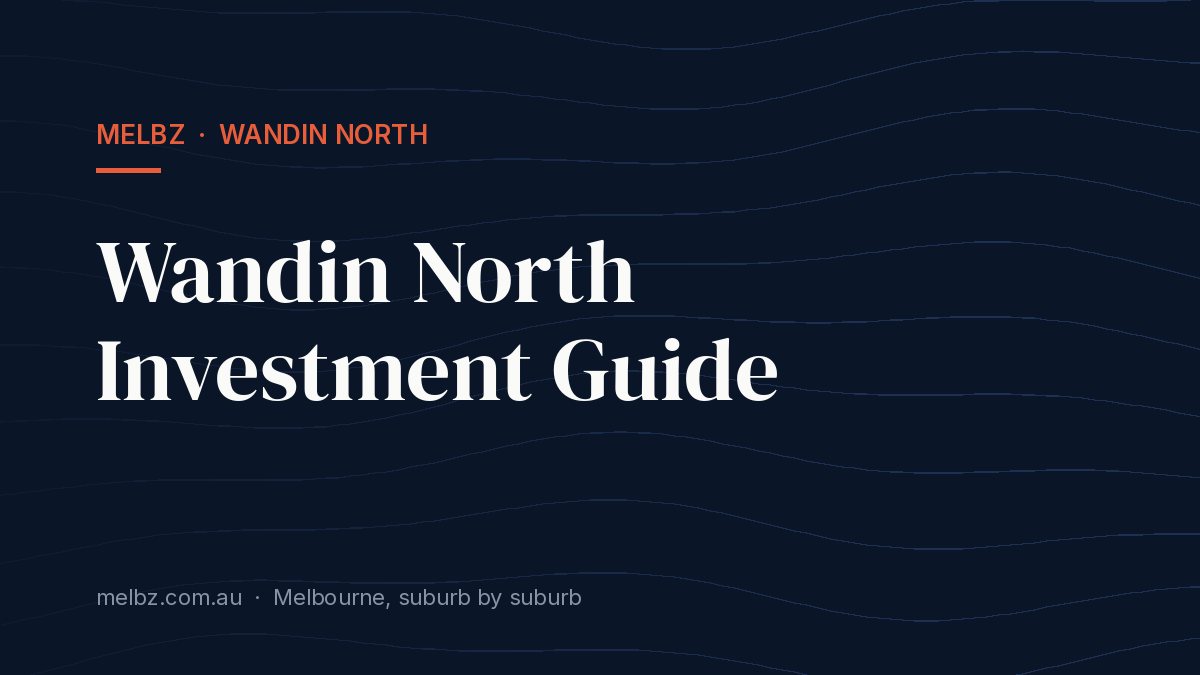Title card: Wandin North Investment Guide