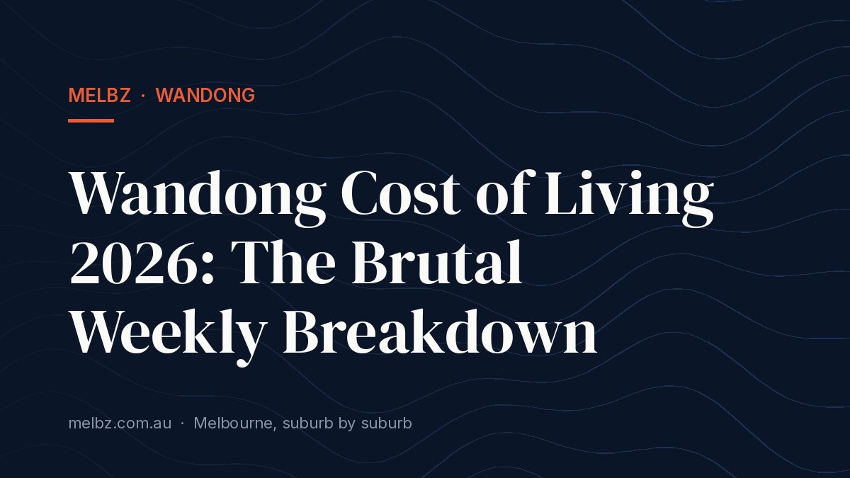 Title card: Wandong Cost of Living 2026: The Brutal Weekly Breakdown