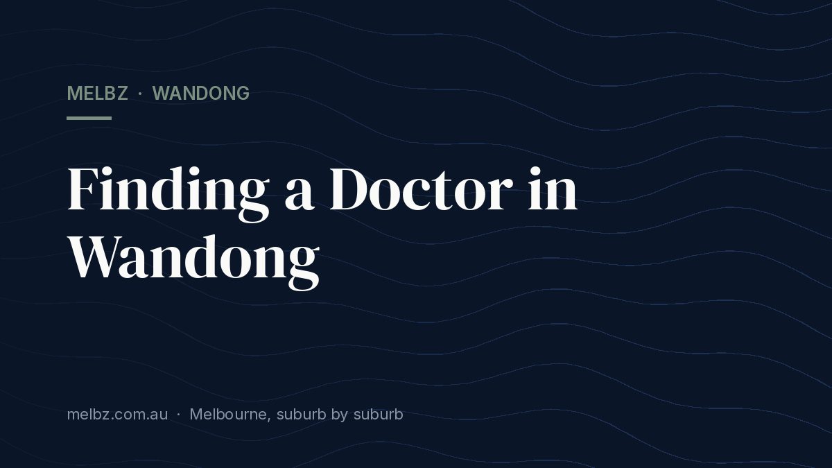 Title card: Finding a Doctor in Wandong