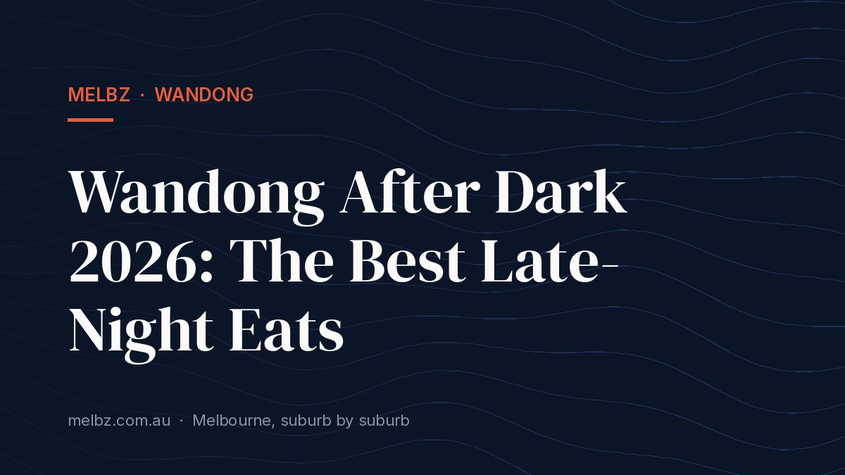 Title card: Wandong After Dark 2026: The Best Late-Night Eats