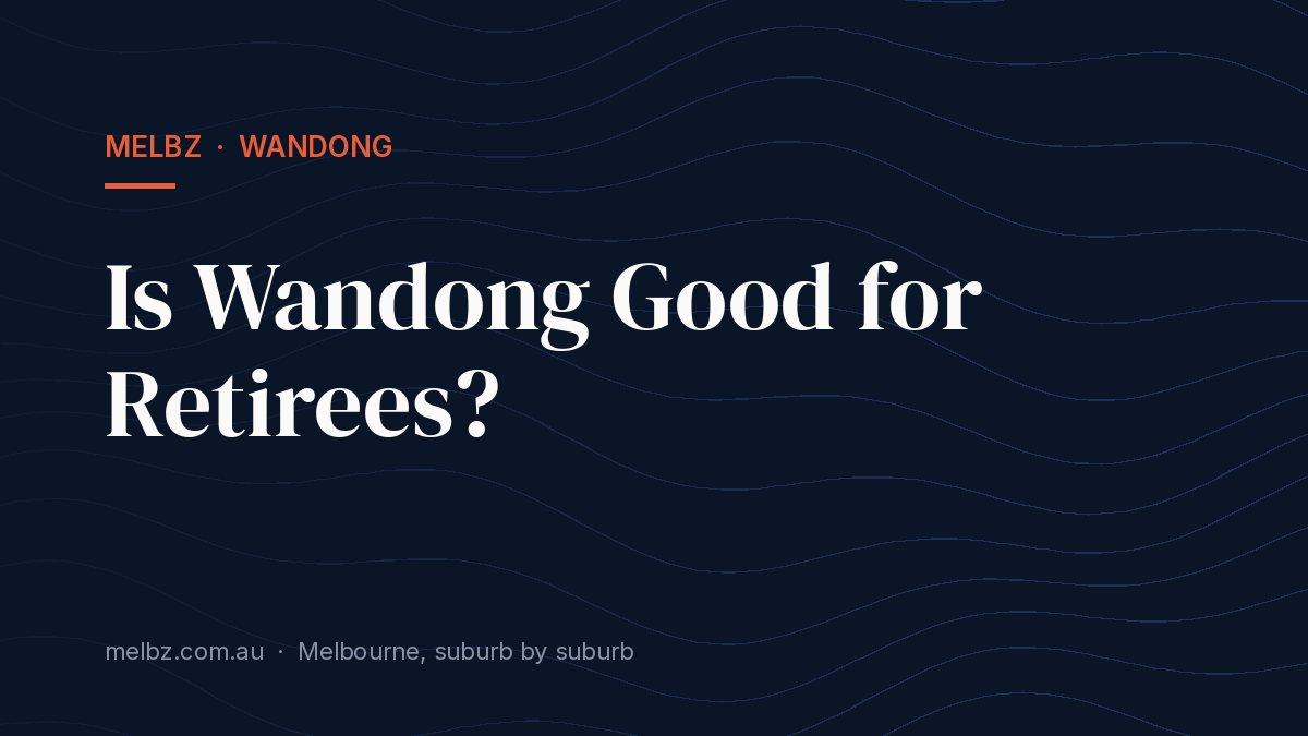 Title card: Is Wandong Good for Retirees?