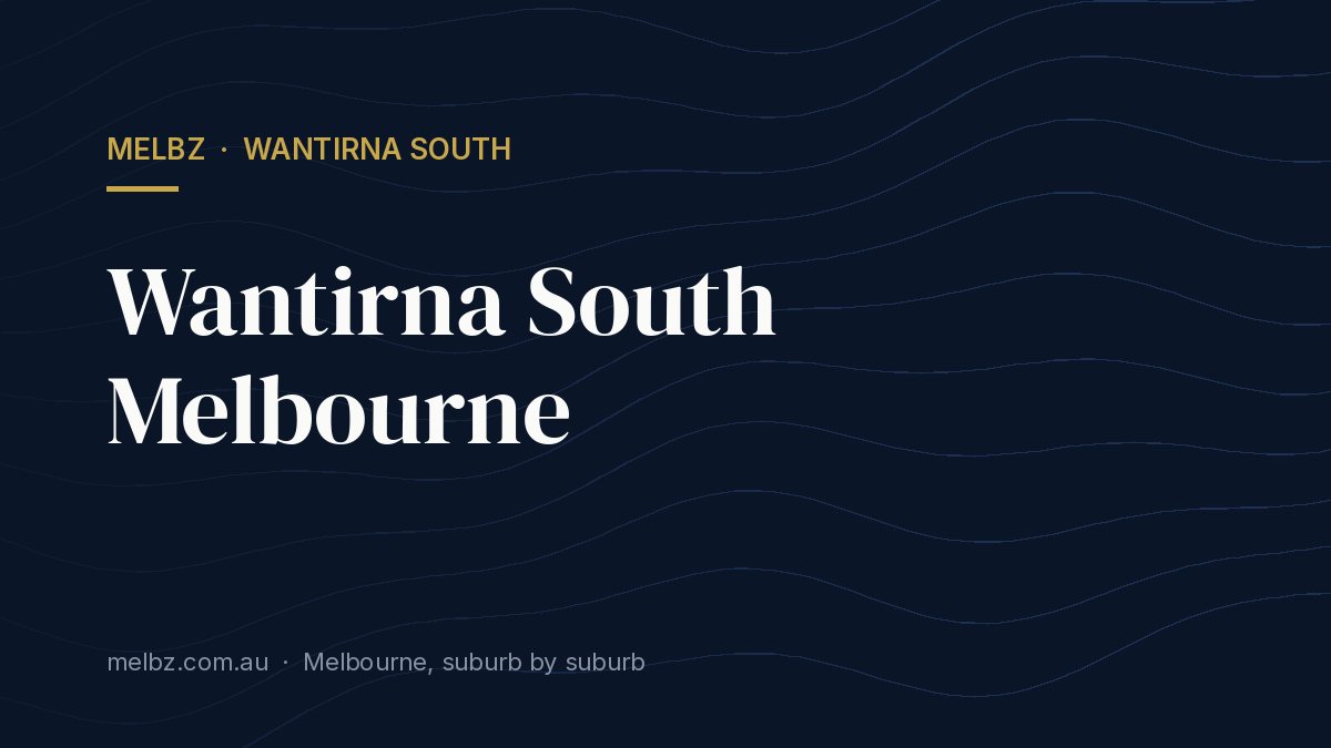 Title card: Wantirna South Melbourne