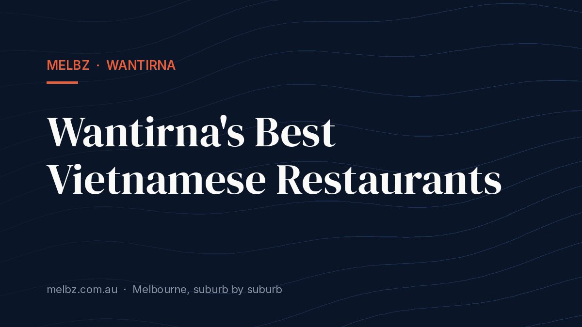Title card: Wantirna's Best Vietnamese Restaurants