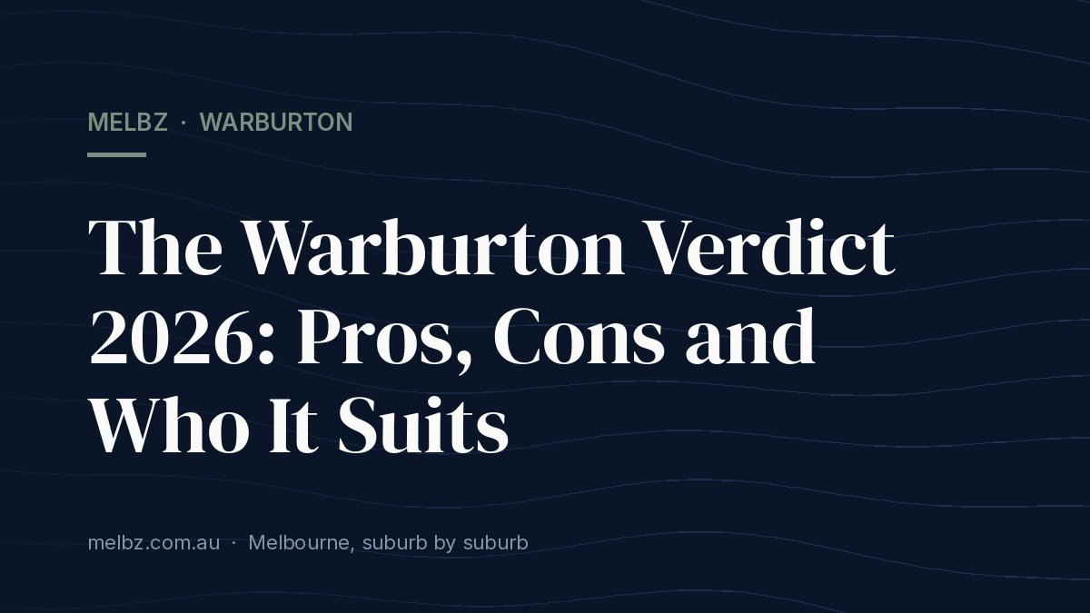 Title card: The Warburton Verdict 2026: Pros, Cons and Who It Suits