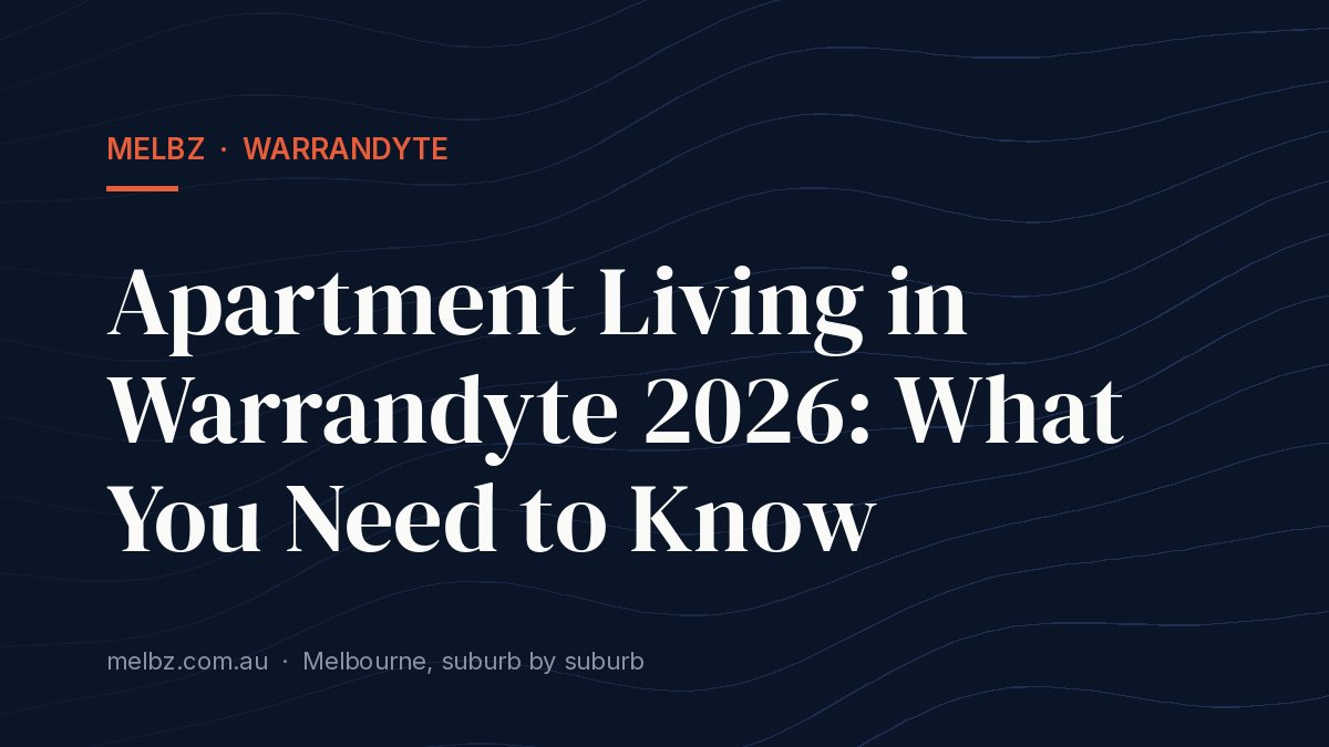 Title card: Apartment Living in Warrandyte 2026: What You Need to Know