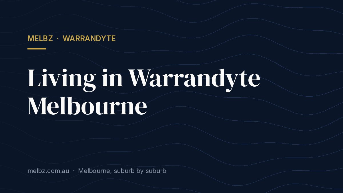 Title card: Living in Warrandyte Melbourne