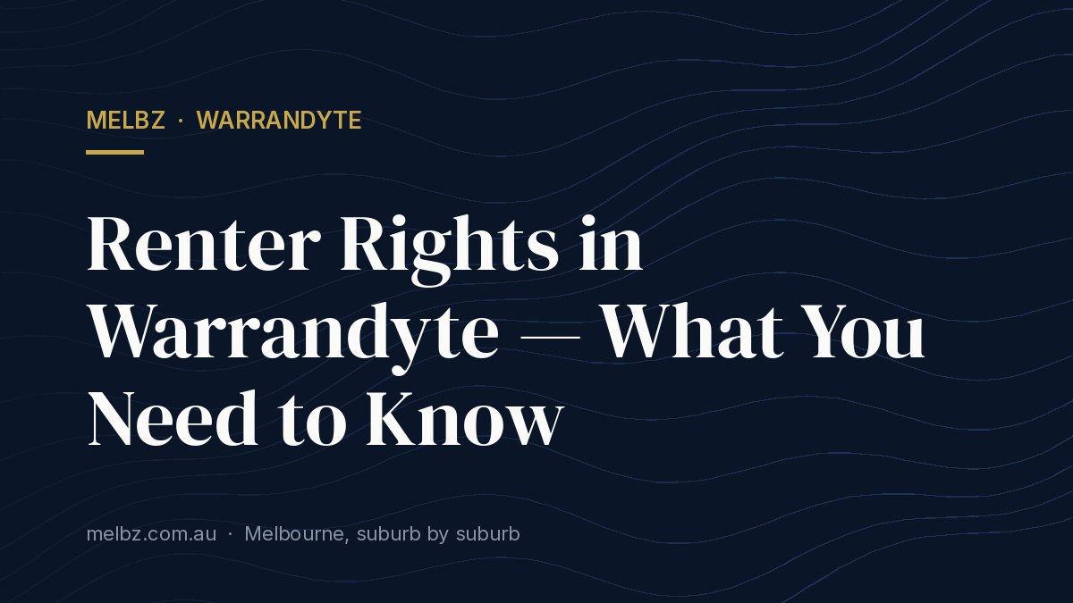 Title card: Renter Rights in Warrandyte — What You Need to Know