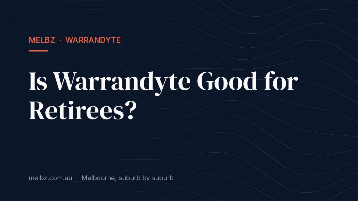 Title card: Is Warrandyte Good for Retirees?