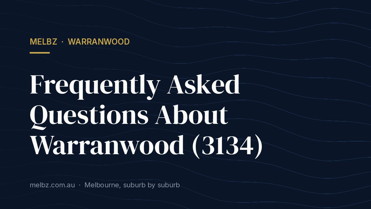 Living in an Apartment in Warranwood