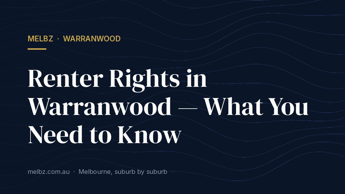 Title card: Renter Rights in Warranwood — What You Need to Know