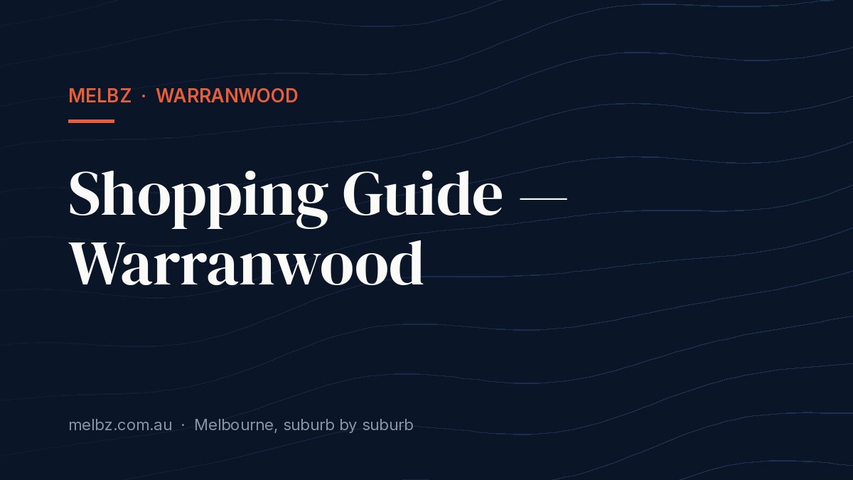 Title card: Shopping Guide — Warranwood