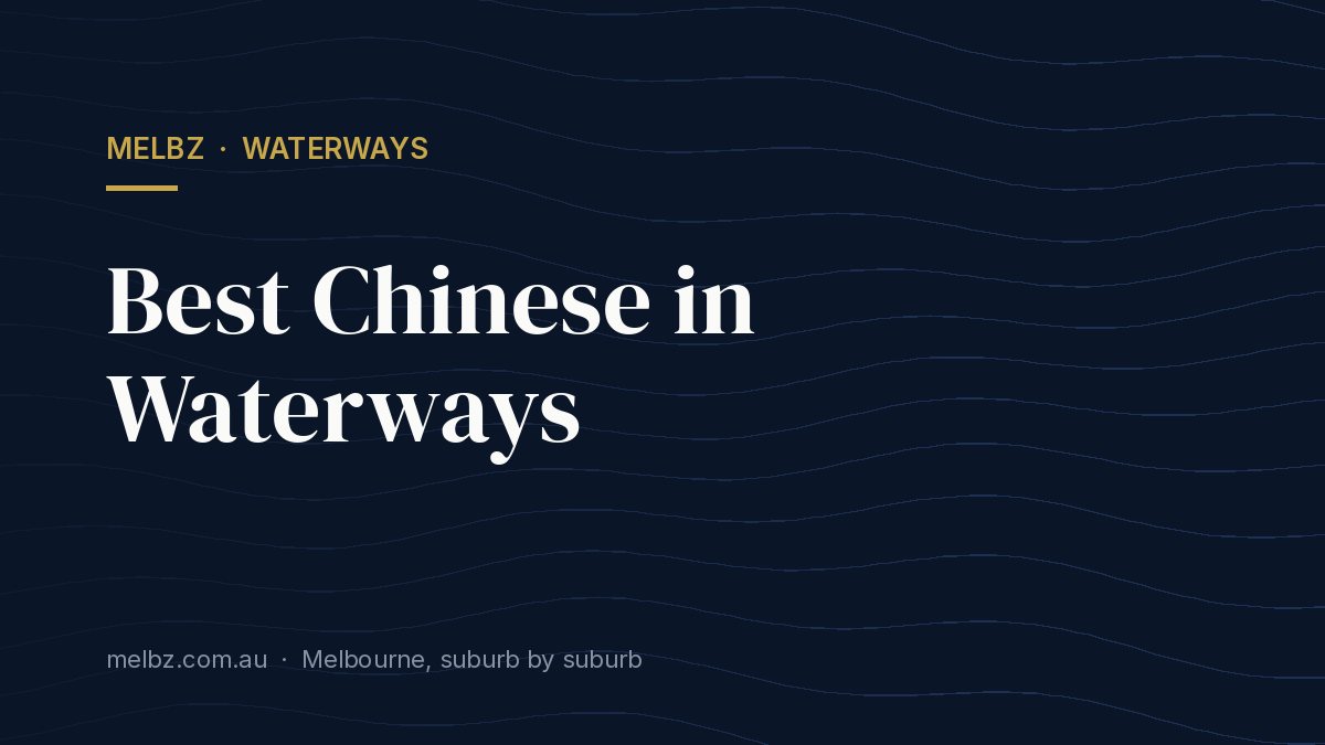Title card: Best Chinese in Waterways