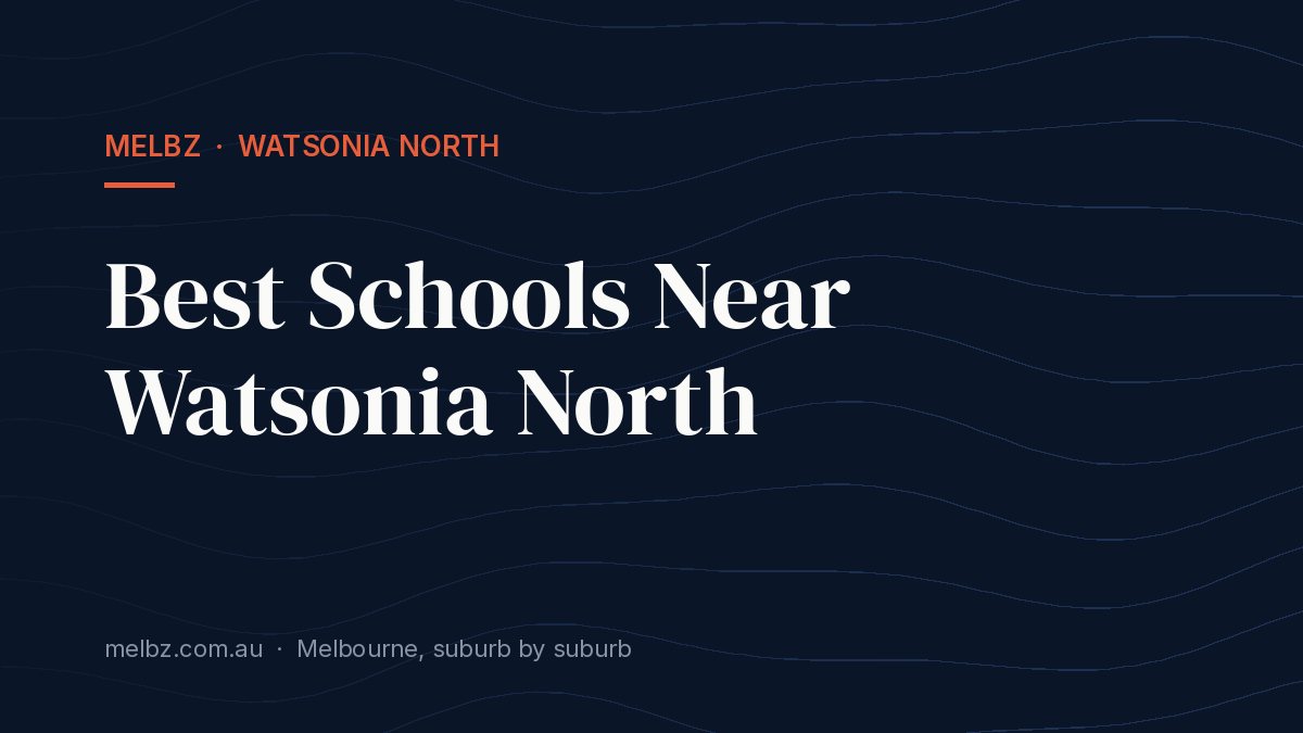 Title card: Best Schools Near Watsonia North