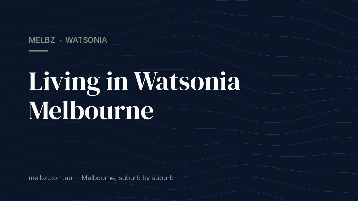Title card: Living in Watsonia Melbourne