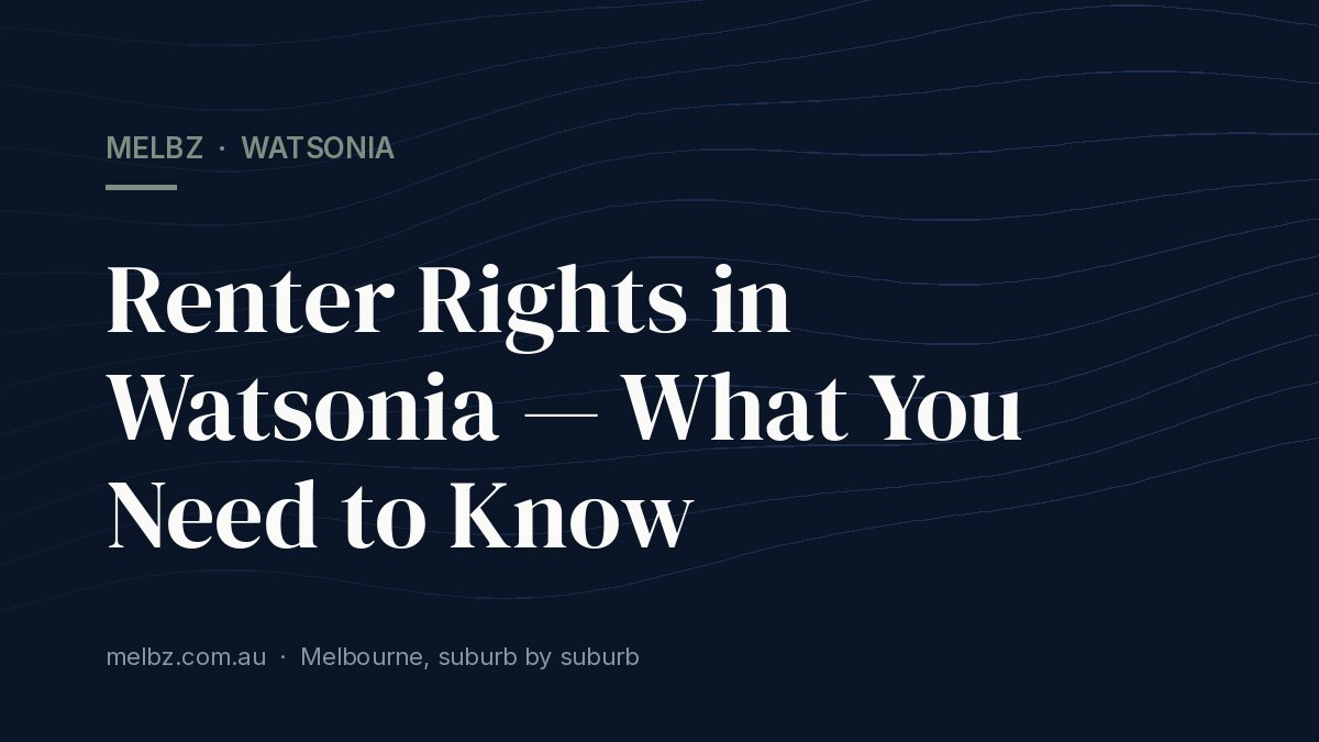 Title card: Renter Rights in Watsonia — What You Need to Know