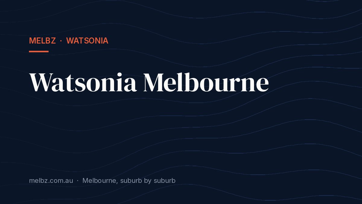 Title card: Watsonia Melbourne