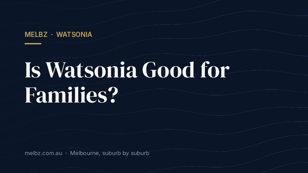 Title card: Is Watsonia Good for Families?
