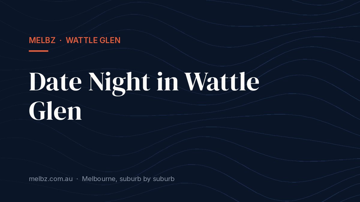Title card: Date Night in Wattle Glen