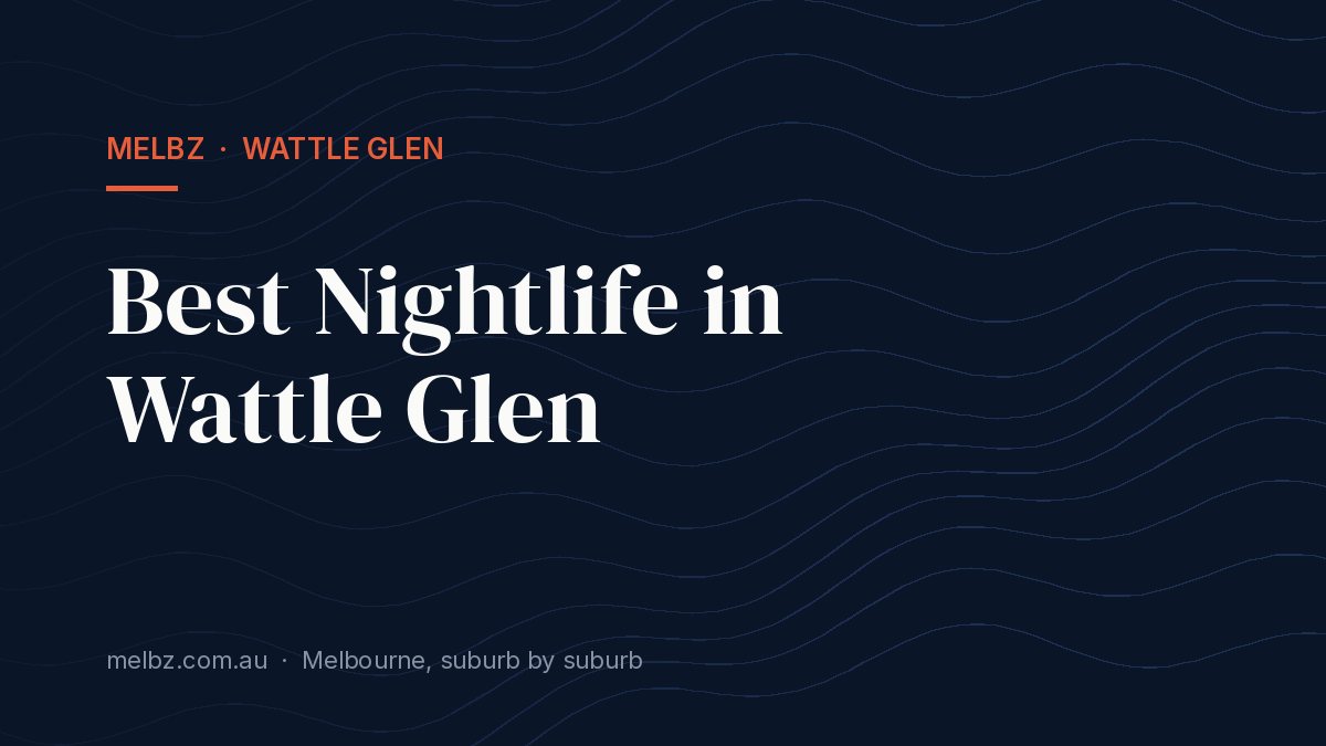 Title card: Best Nightlife in Wattle Glen