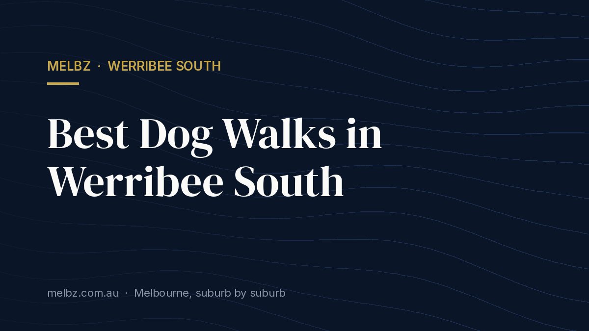 Title card: Best Dog Walks in Werribee South