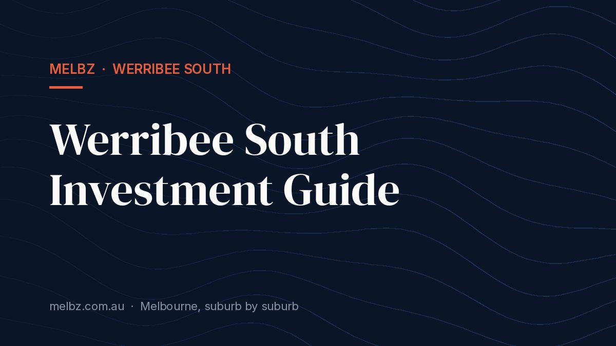 Title card: Werribee South Investment Guide