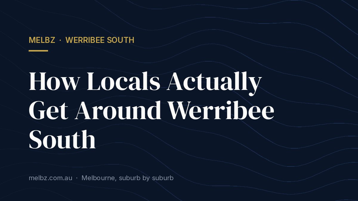 Living in an Apartment in Werribee South