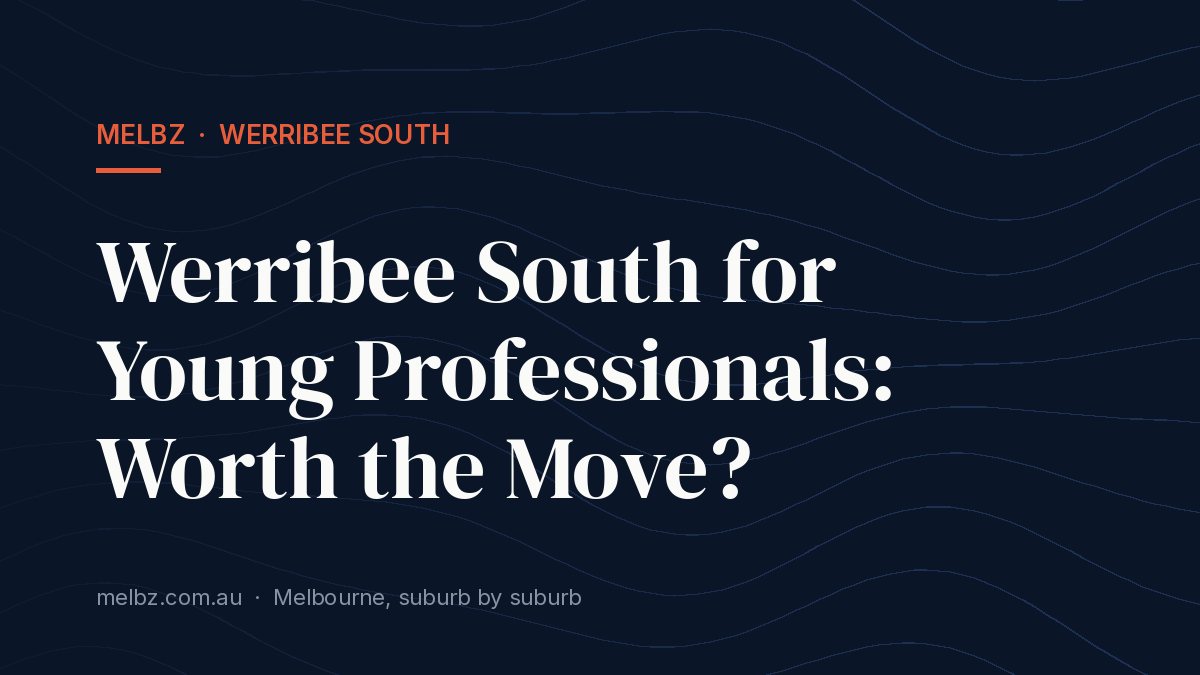 Title card: Werribee South for Young Professionals: Worth the Move?