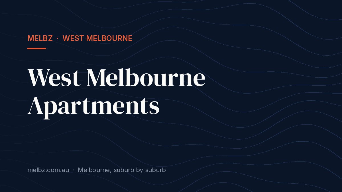 Title card: West Melbourne Apartments