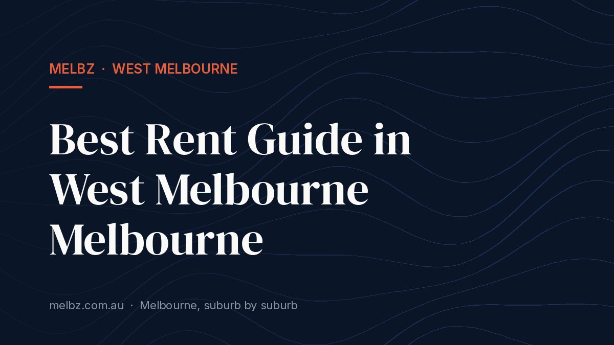 Title card: Best Rent Guide in West Melbourne Melbourne