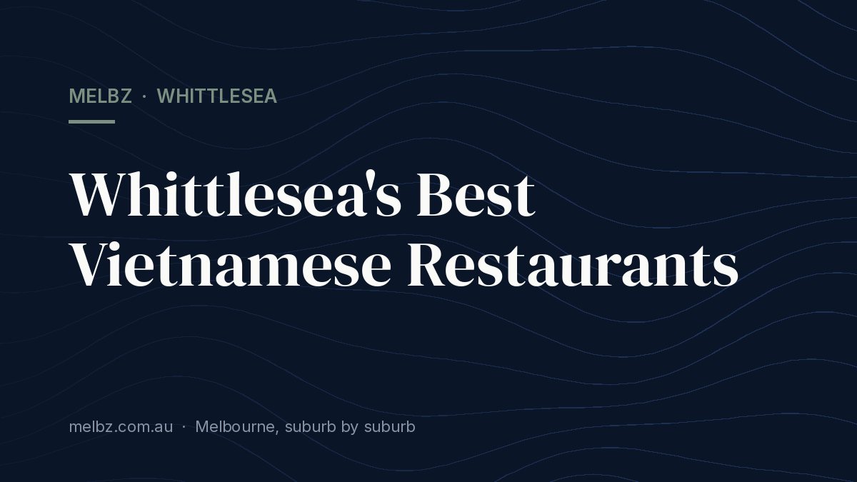 Whittlesea's Best Burgers Restaurants