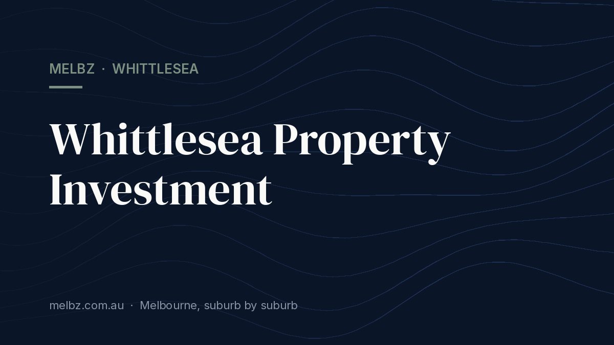Title card: Whittlesea Property Investment