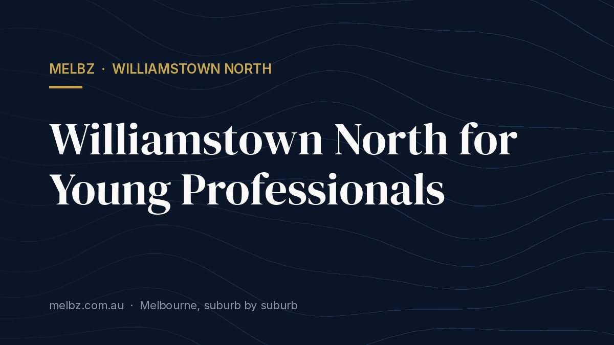 Title card: Williamstown North for Young Professionals