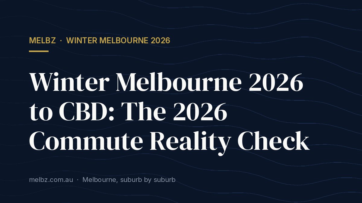 Living in an Apartment in Winter Melbourne