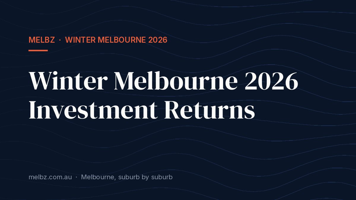 Living in an Apartment in Winter Melbourne