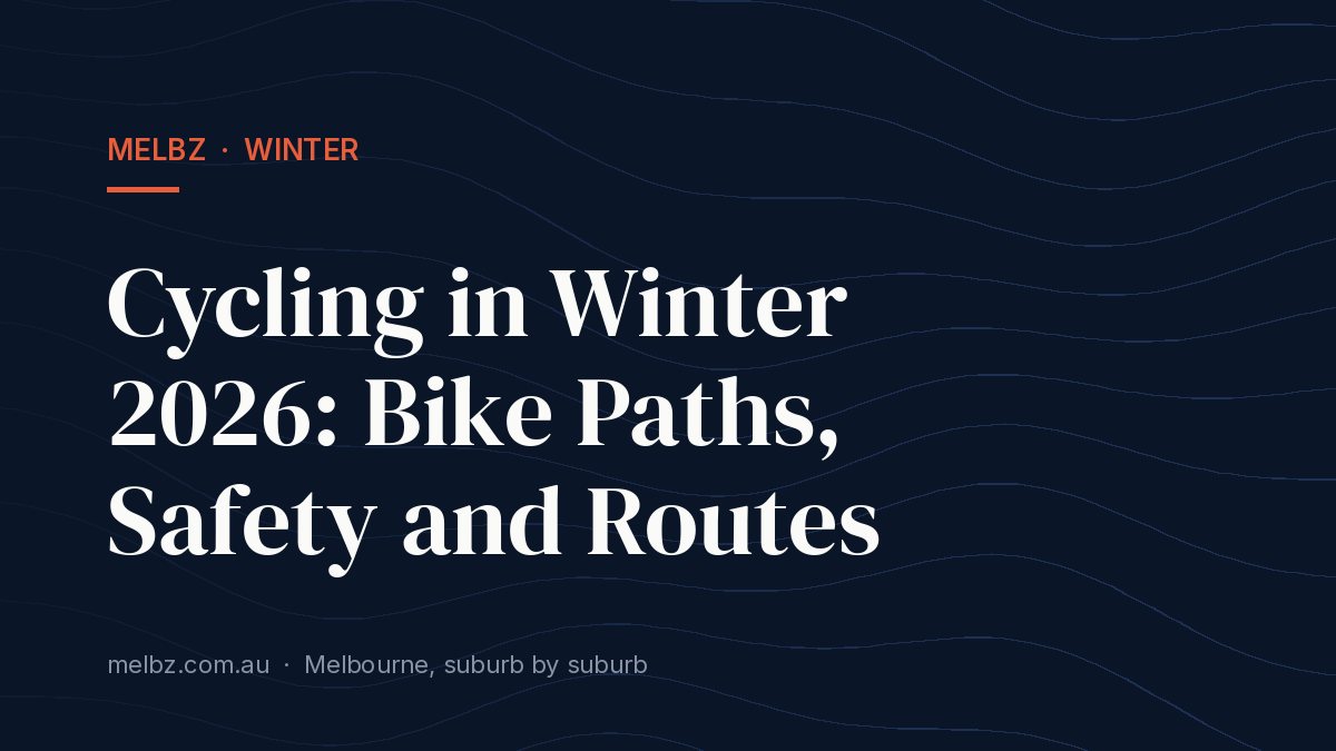 Title card: Cycling in Winter 2026: Bike Paths, Safety and Routes