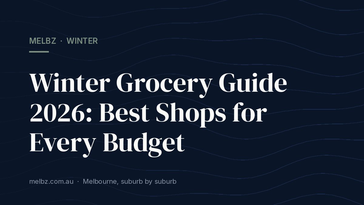 Title card: Winter Grocery Guide 2026: Best Shops for Every Budget