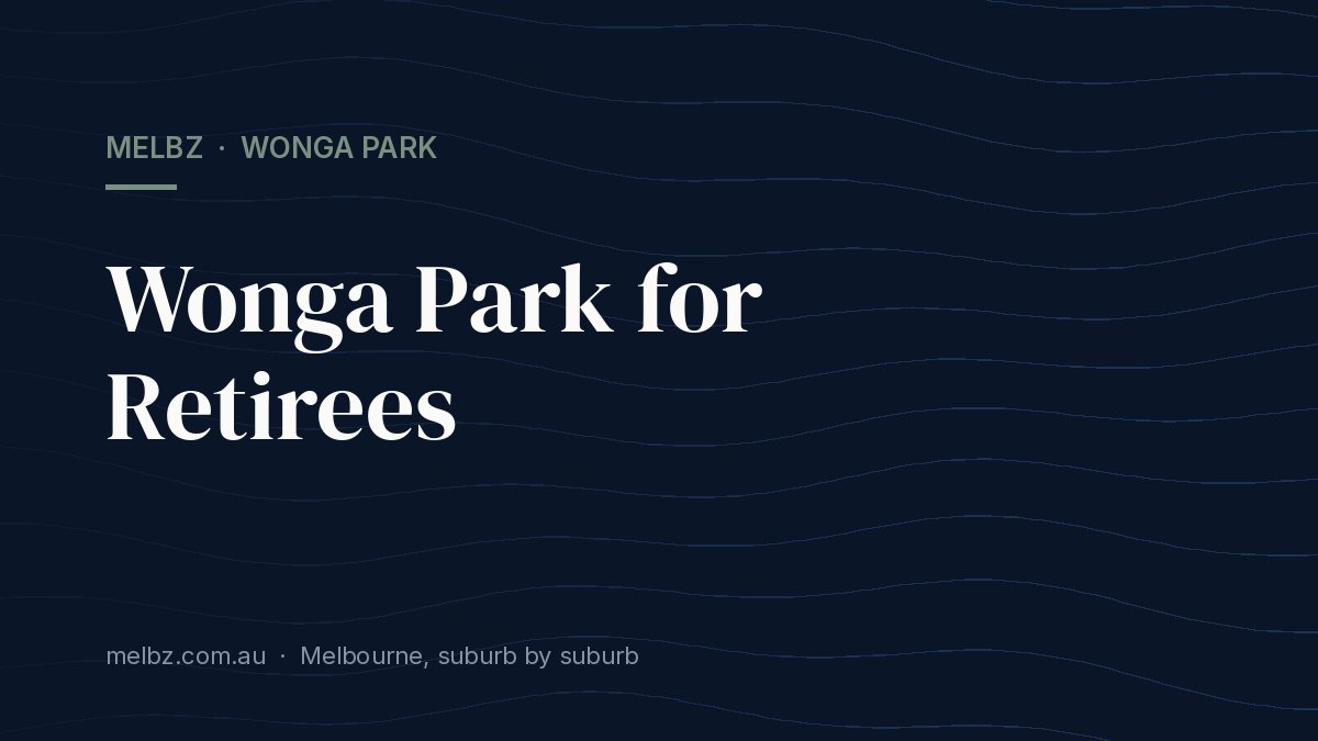 Title card: Wonga Park for Retirees