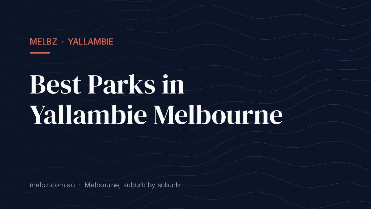 Title card: Best Parks in Yallambie Melbourne