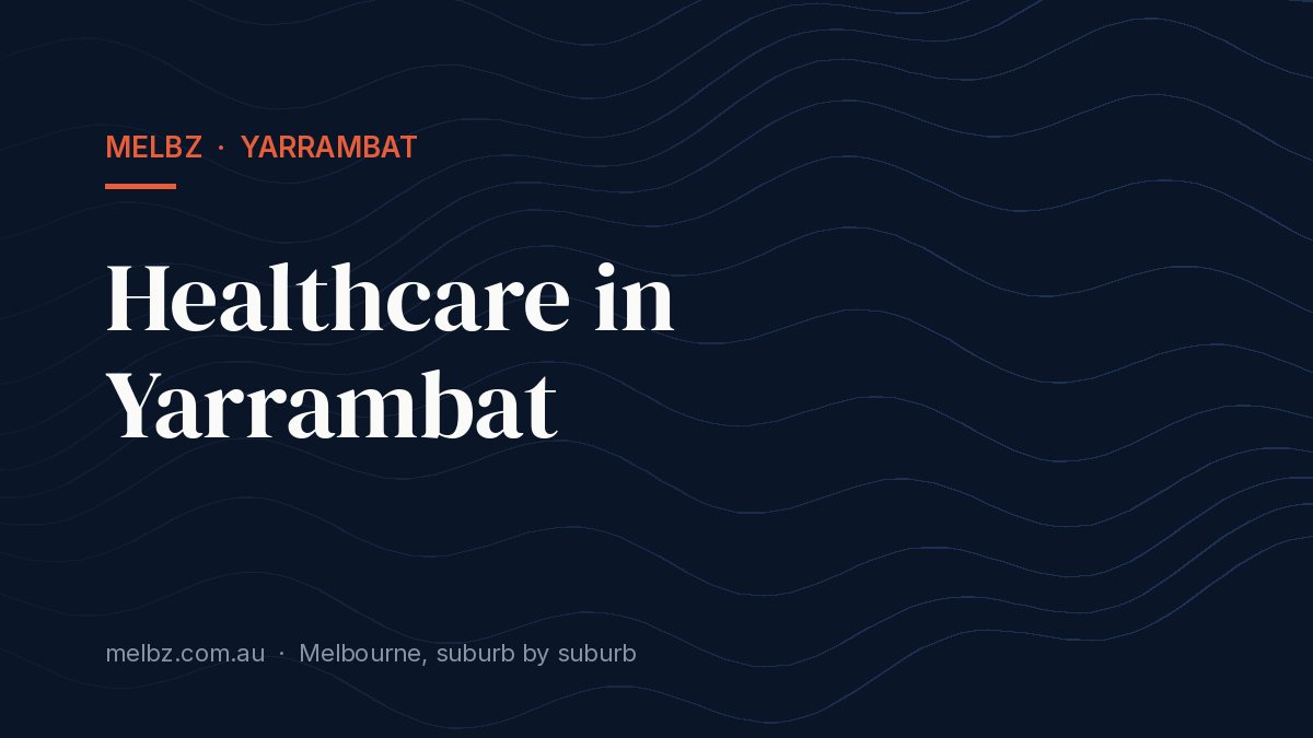 Title card: Healthcare in Yarrambat