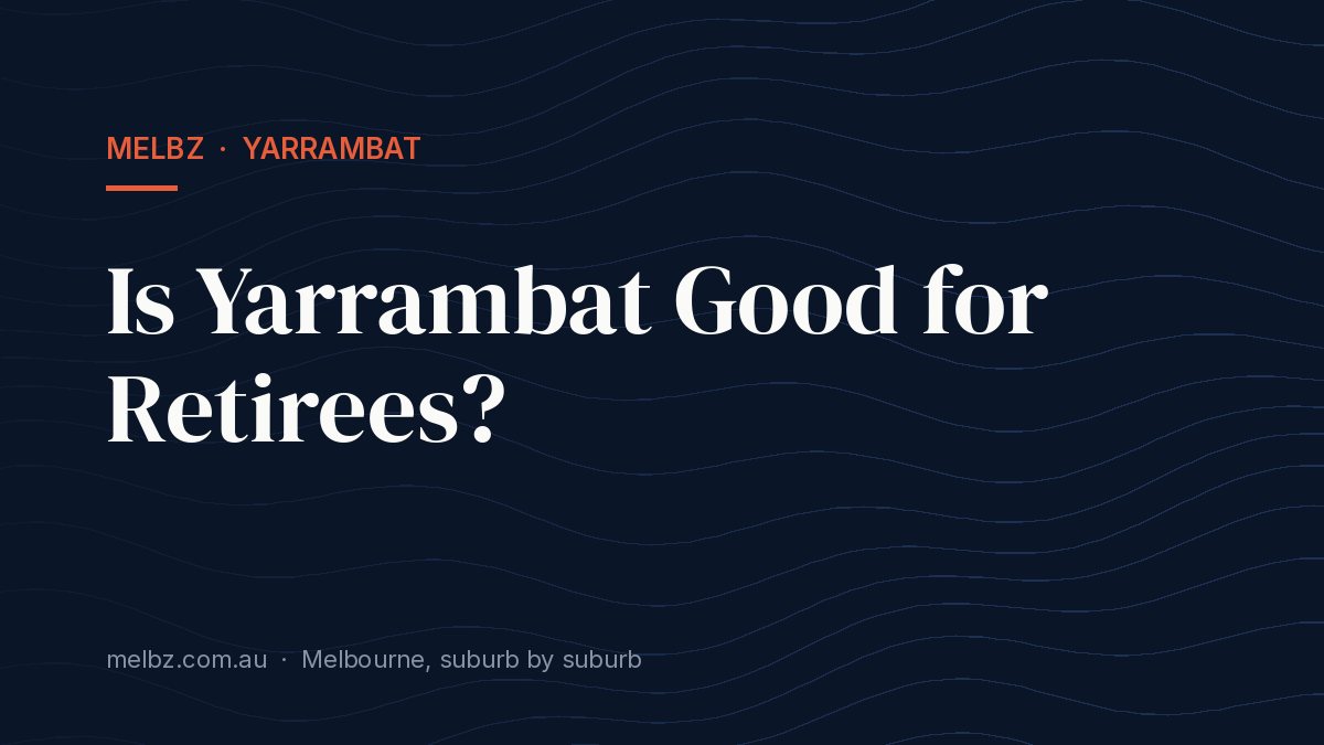 Title card: Is Yarrambat Good for Retirees?
