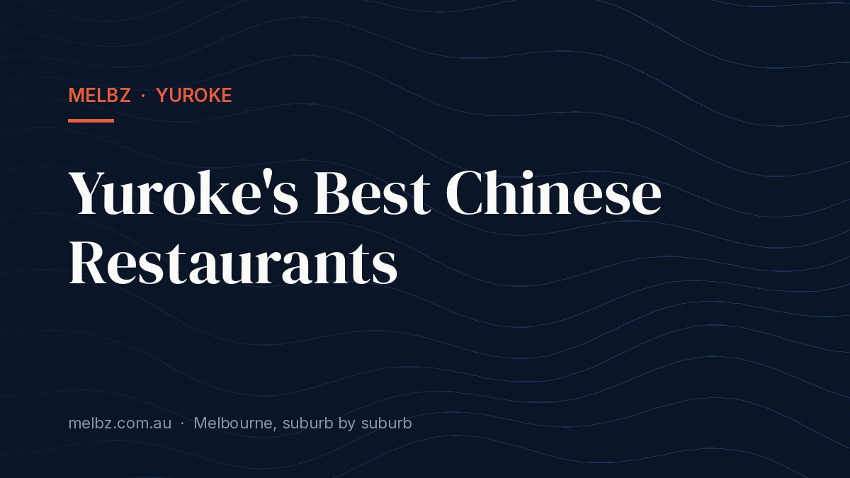 Title card: Yuroke's Best Chinese Restaurants