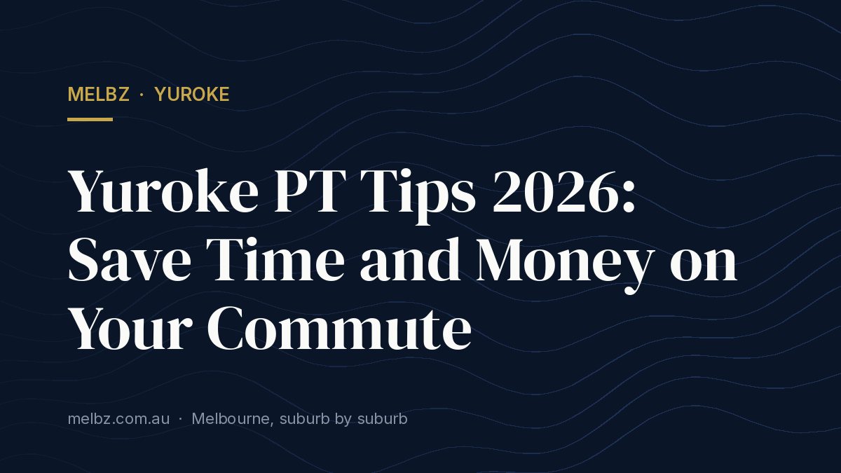 Title card: Yuroke PT Tips 2026: Save Time and Money on Your Commute