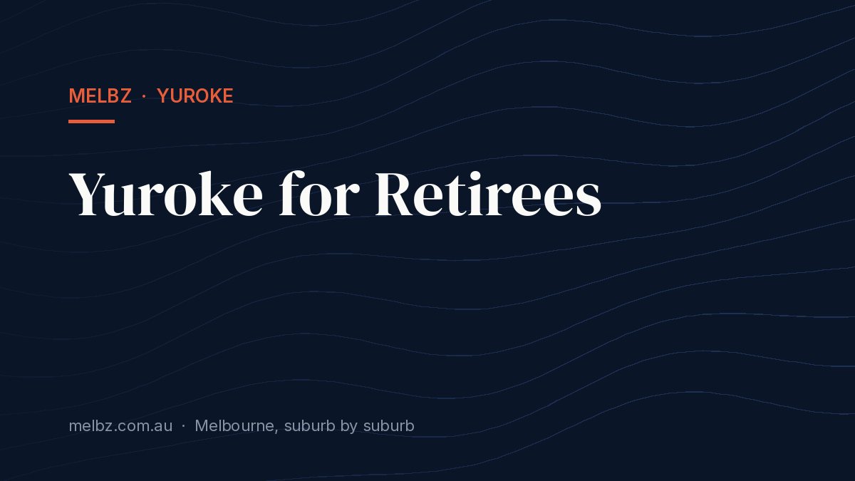 Title card: Yuroke for Retirees